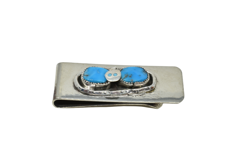 Effie Calavaza スネーク　マネークリップ　　インディアンジュエリー Effie Calavaza | Ruidoso Trading Post