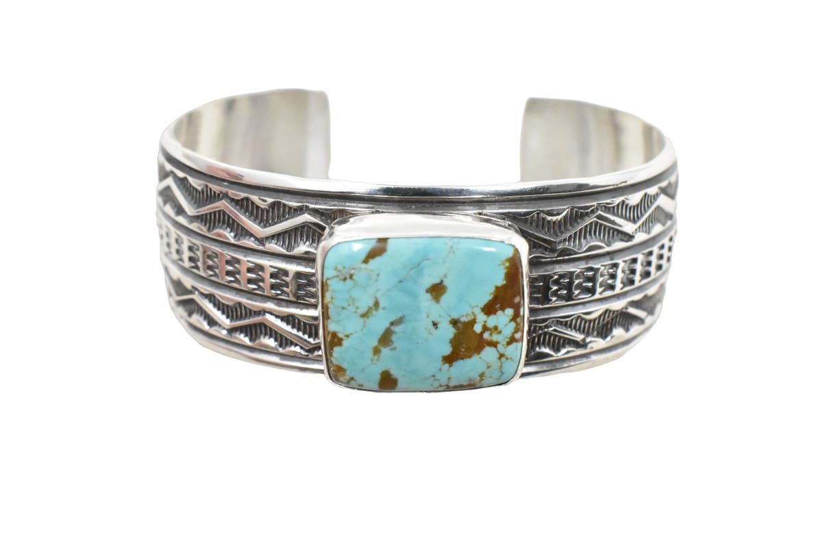 8 Turquoise Cuff by Sunshine Reeves | Ruidoso Trading Post