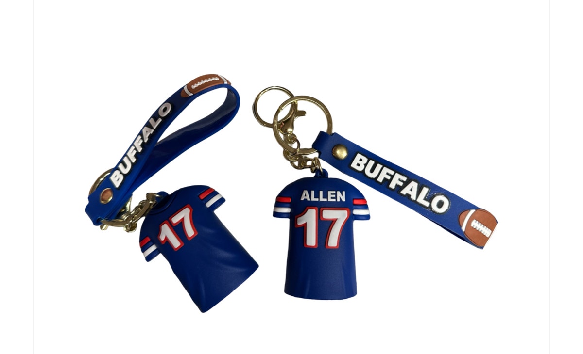 EXCLUSIVE JOSH ALLEN JERSEY KEYCHAIN