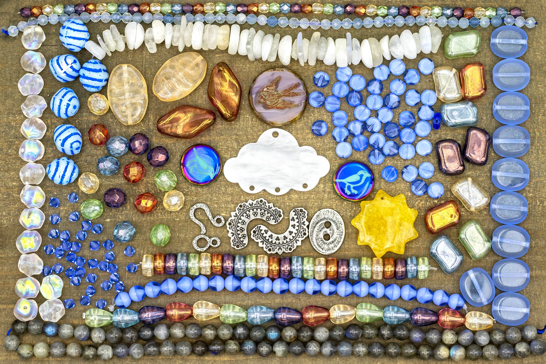 Sam's Bead Box, March 2024, 3rd Anniversary Box - Rainbow
