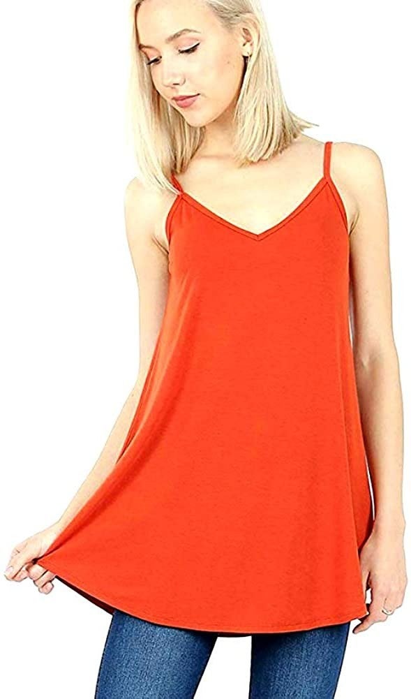 flowy spaghetti strap top
