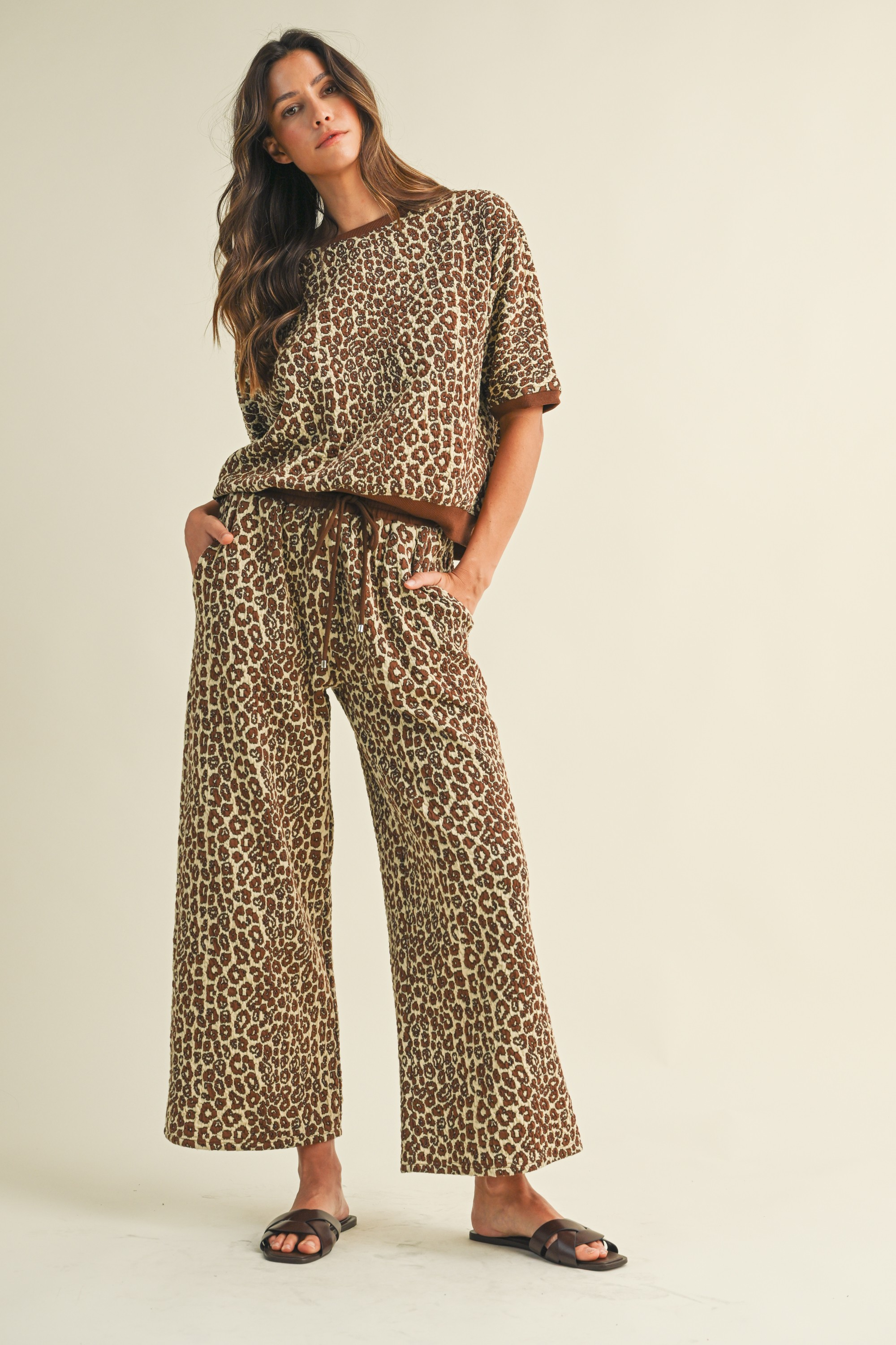 Leopard Jacquard Set | A Boutique that SCREAMS: You Have