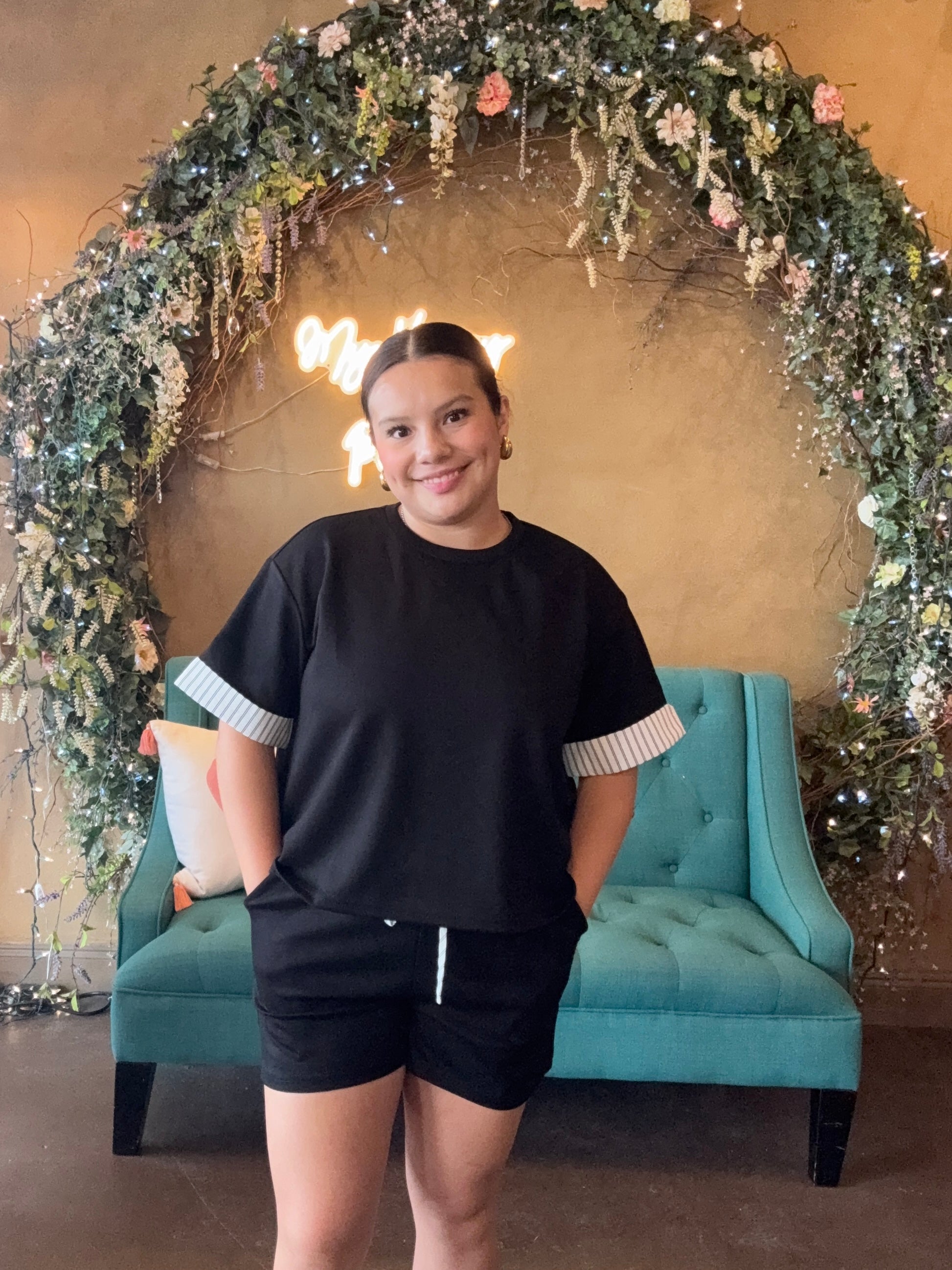 Sweet & Cozy Set - Black | Shop 112 Boutique