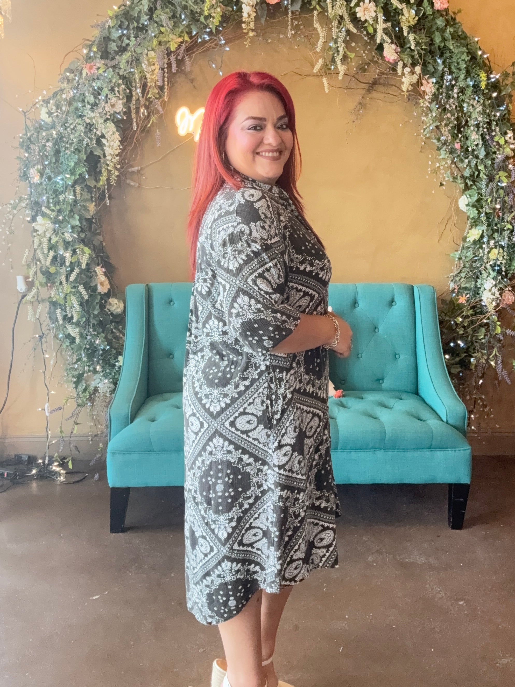 Petals at Dusk Maxi | Shop 112 Boutique