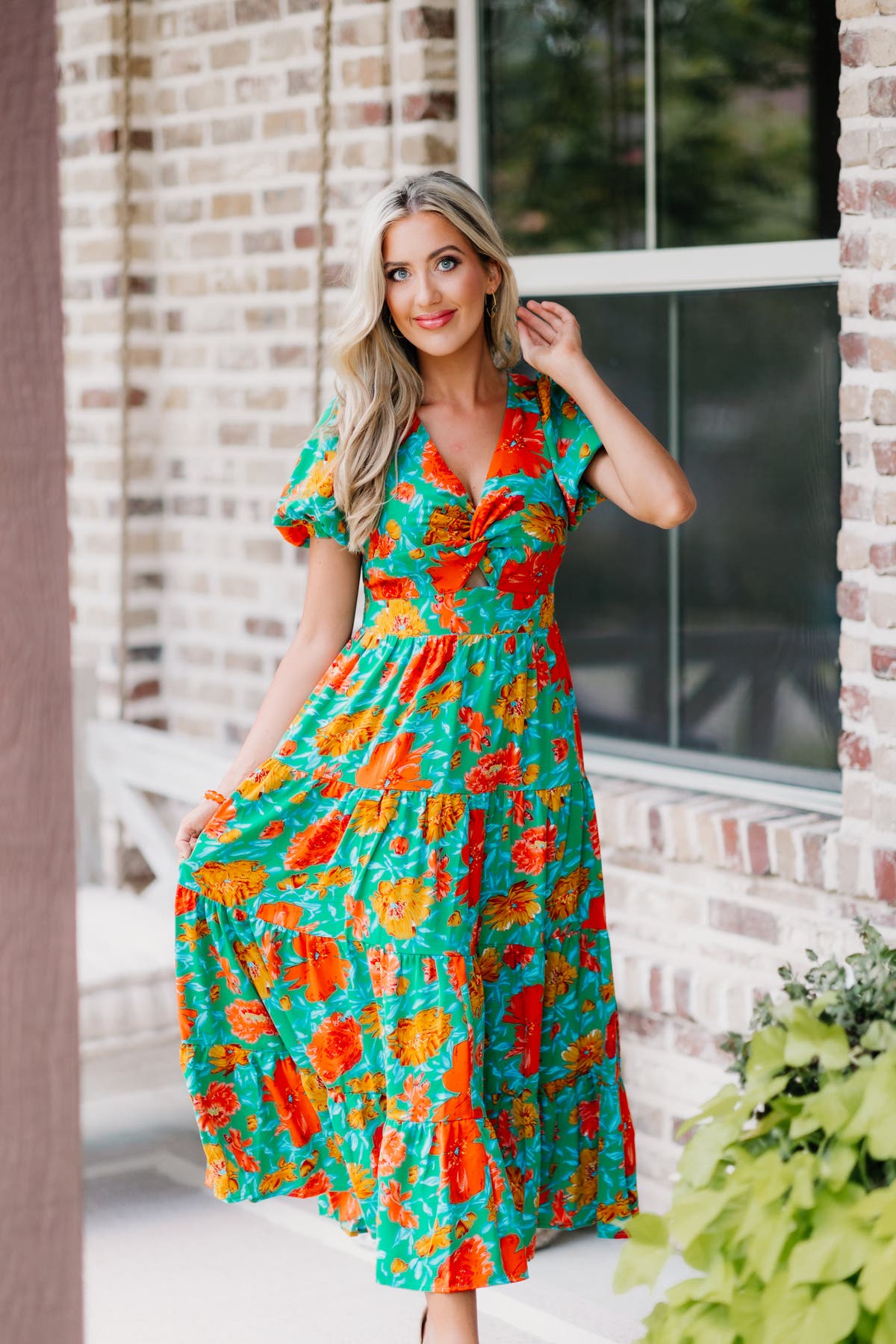 short sleeve blue midi dress Soft Blue Chiffon Short Sleeve Marlow Midi Dress