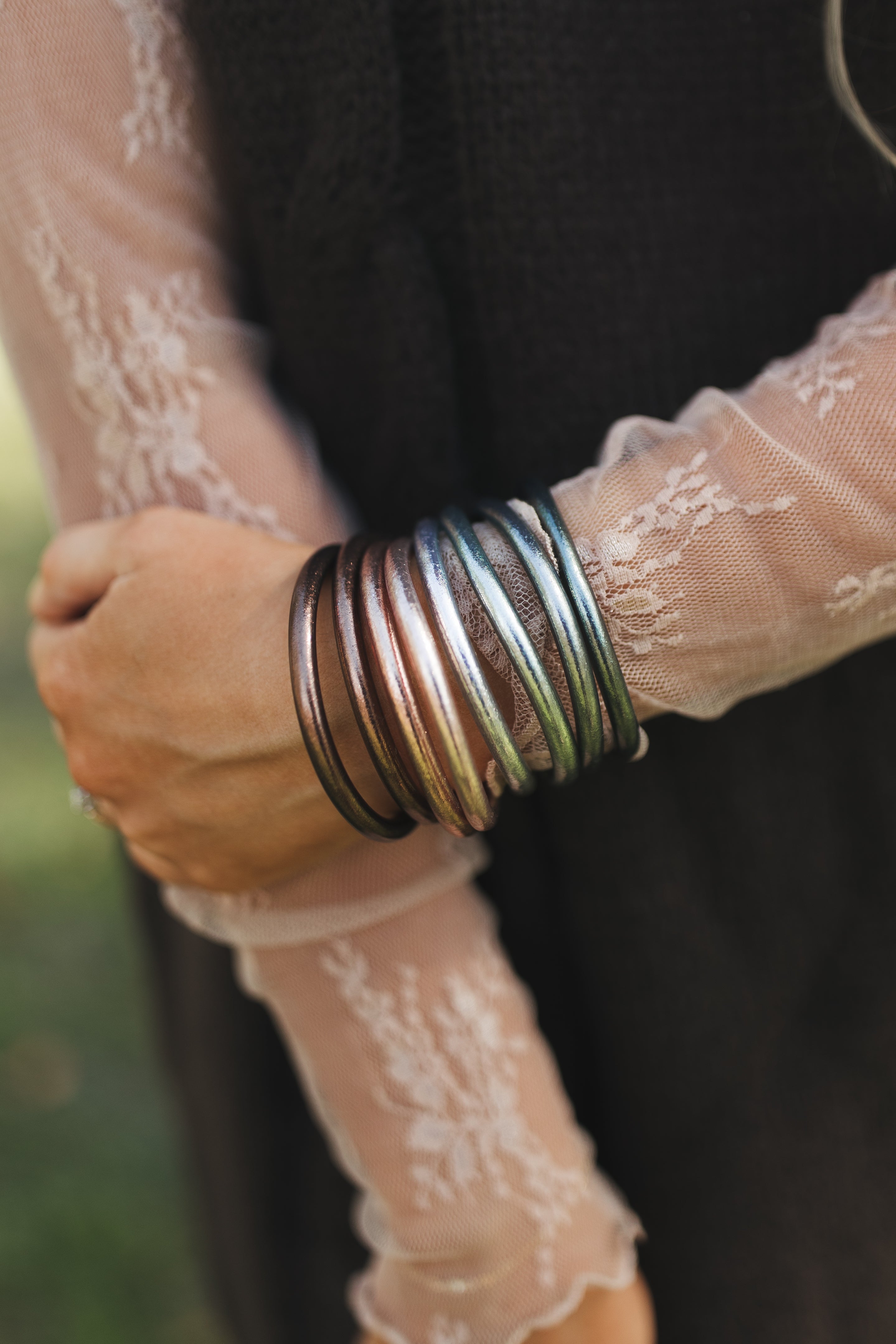 BuDhaGirl Fawn Moon All Weather Bangles (AWB) Set of Fly