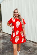 Dresses 2000s Apparel Female Basketball Jersey Dress Football Sequins Embroidery Shirt Dress Josie's Boutique Dresses 2000s Apparel Female Basketball Jersey Dress Football Sequins Embroidery Shirt Dress Josie's Boutique
