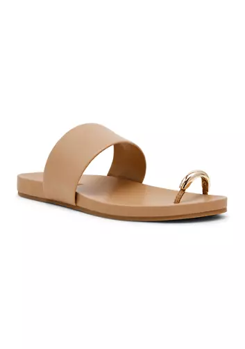 ◆Steve Madden◆CHEYANNE TAN LEATHER サンダル 送料込 Steve Madden Ocala Tan Leather Ankle Strap Squared Open Toe