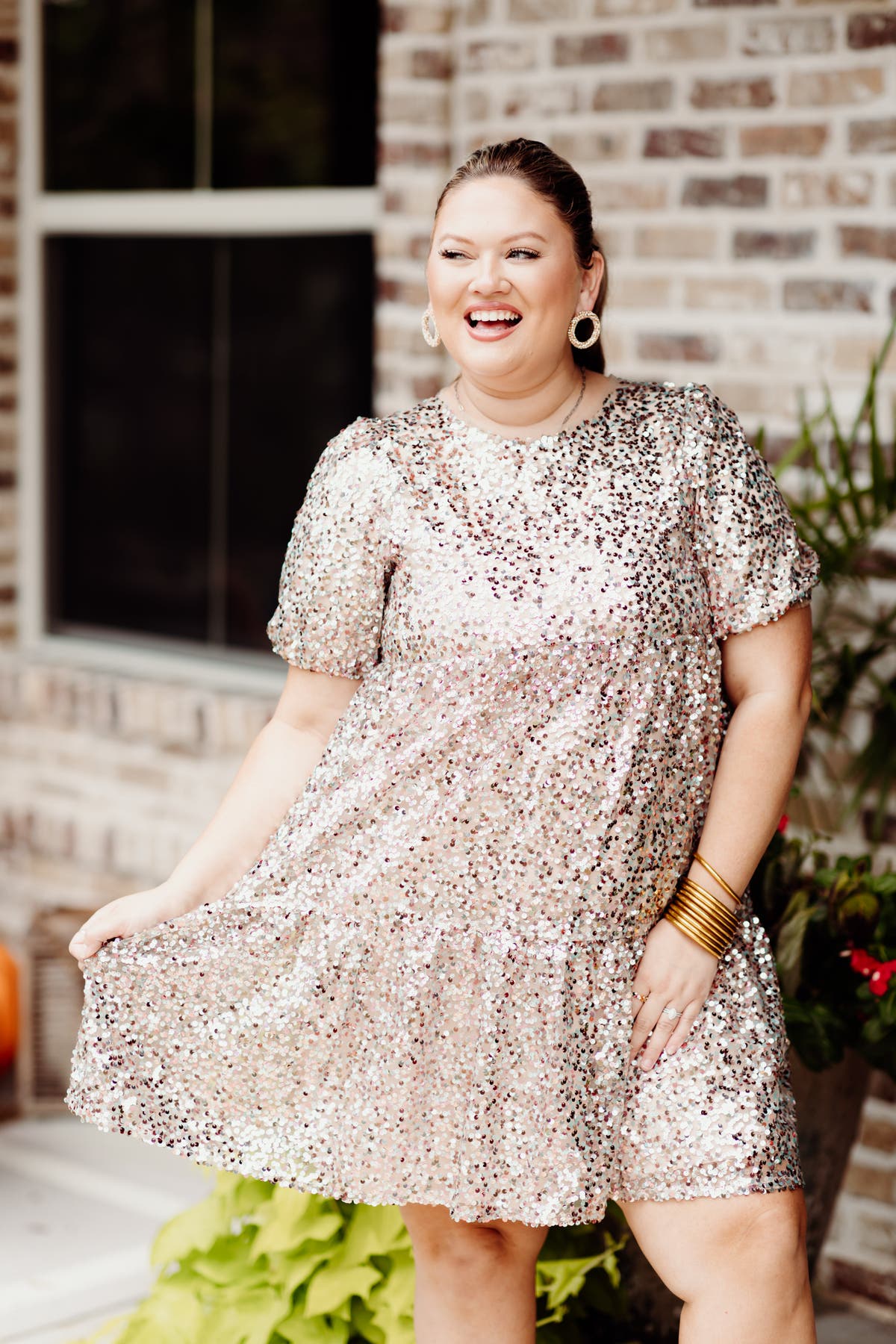 sheer silver dress Long Crystal Prom Dress: Ladivine CD2420 Silver / 2