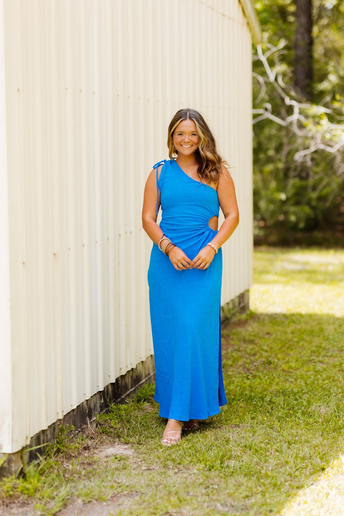 cobalt blue plus size bridesmaid dresses Women Plus Size Evening Dresses for Bridesmaid Party – DolphinBanana main image 1
