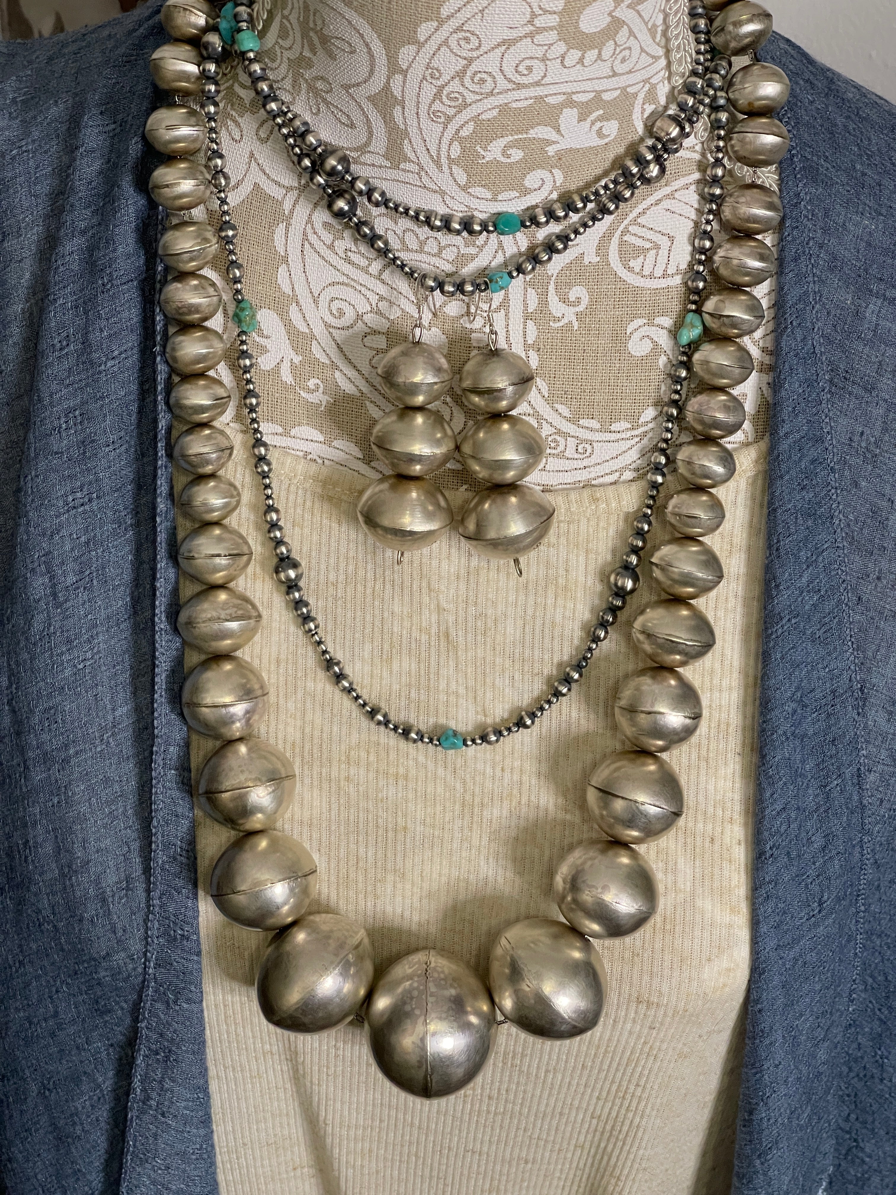 リンチシルバースミス Handmade Navajo Pearl リンチシルバースミス Handmade Navajo Pearl