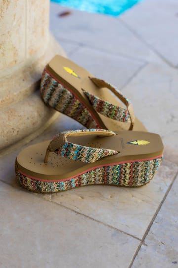 Sandalias Volatile Grand Para Mujer – Tacón Bajo, Slip-on, Ideales Para Looks Casuales Y Cómodos