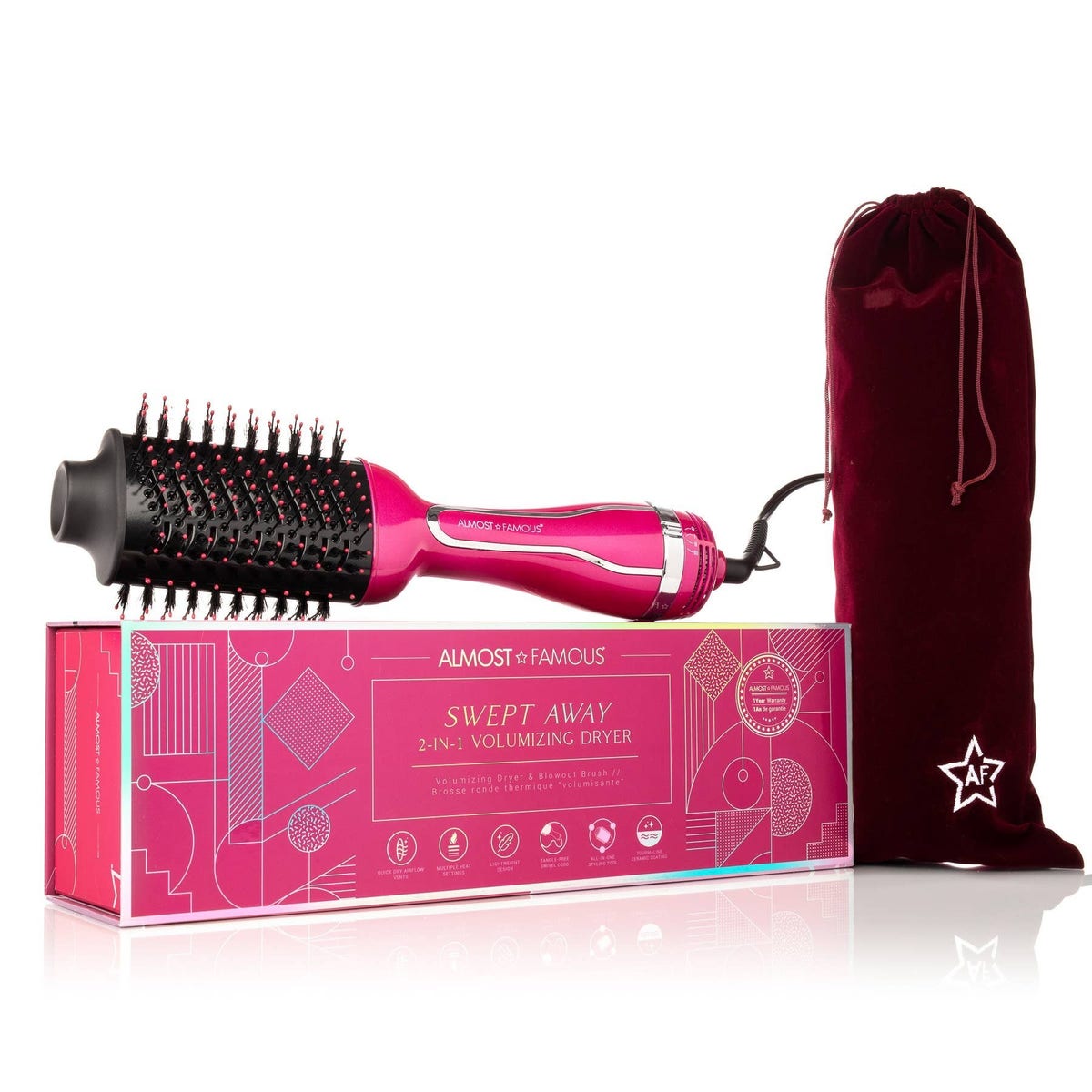 Almost Famous 2-in-1 Volumizing Dryer | Silver & Lace  display picture 1