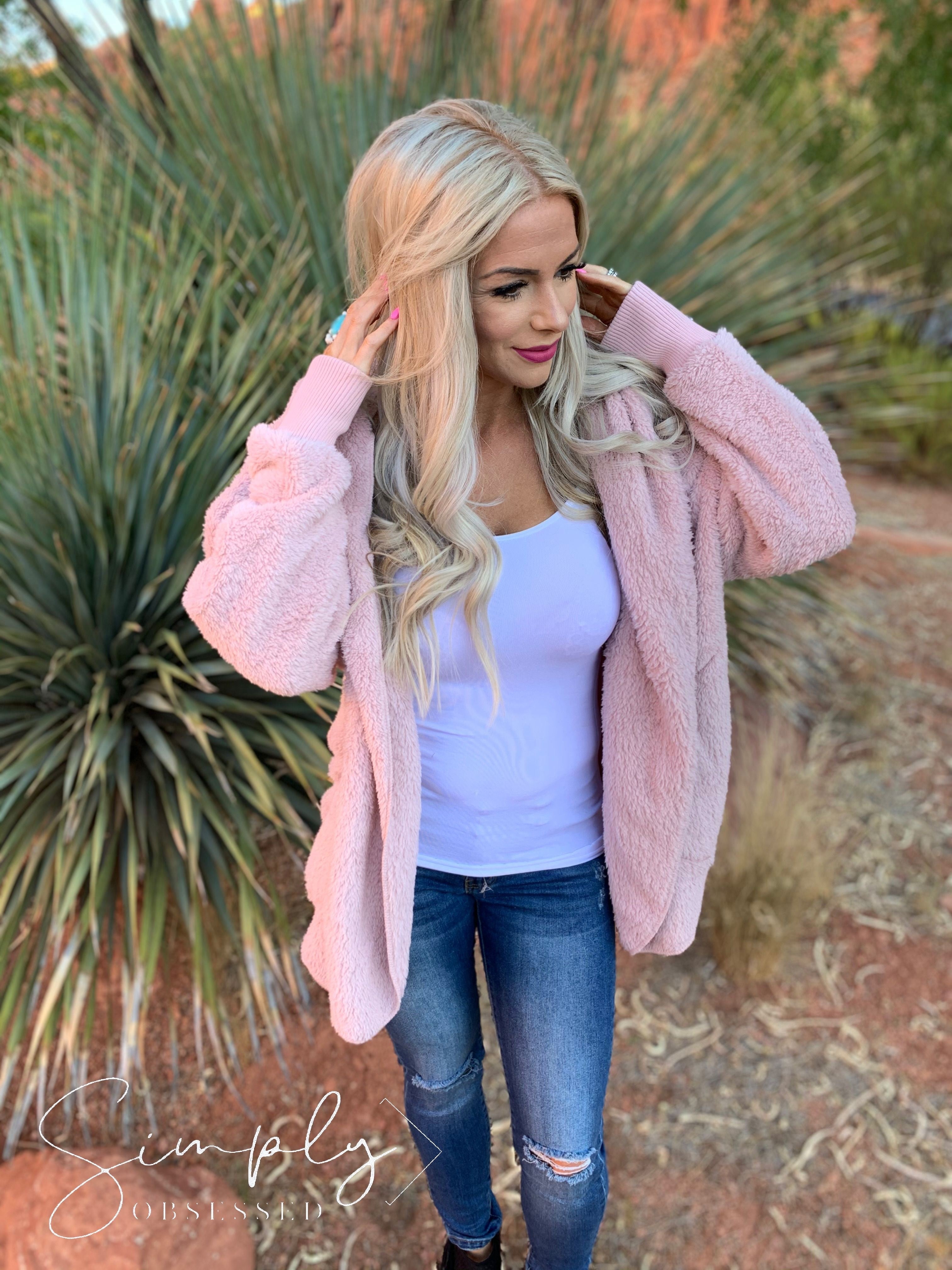 t party fuzzy jacket