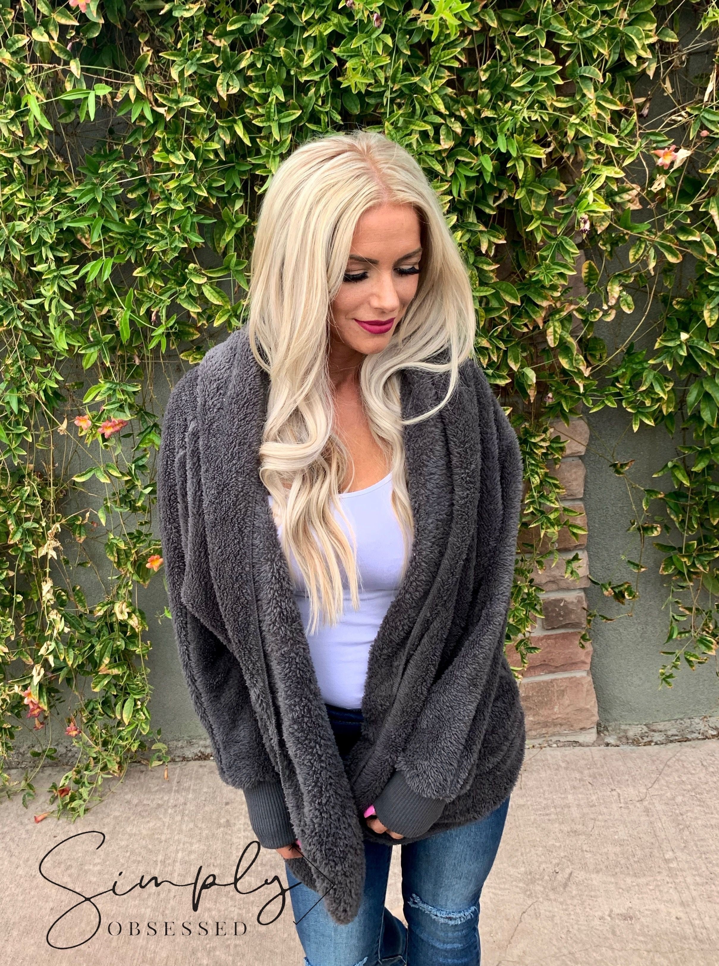 t party fuzzy jacket