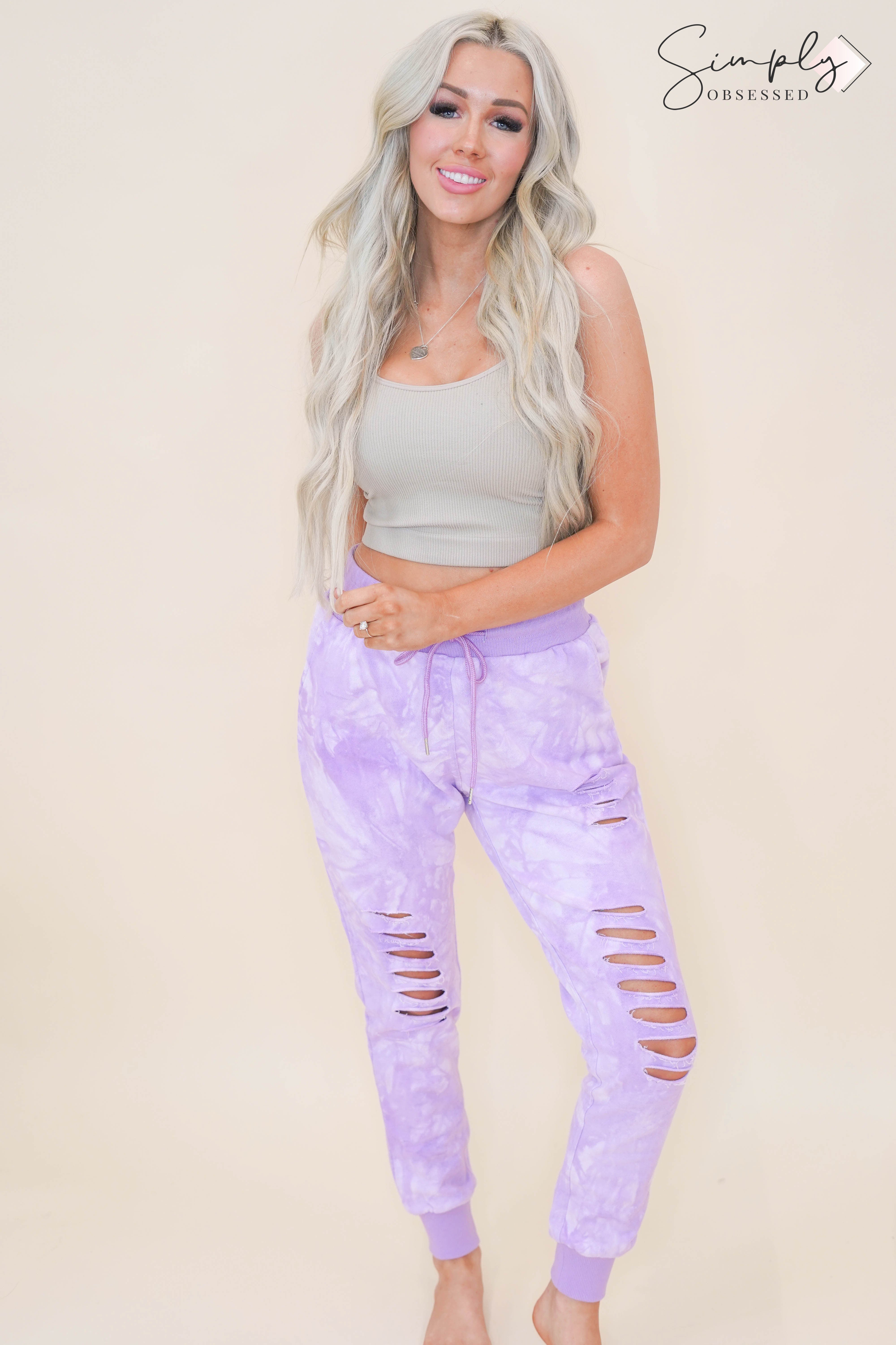 White Birch - Distressed Solid Knit 