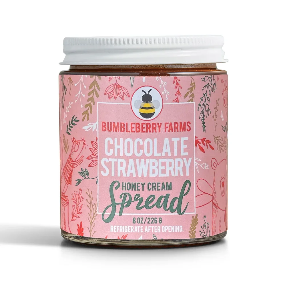 Chocolate Strawberry Honey Cream Spread | Sisters in Style Online