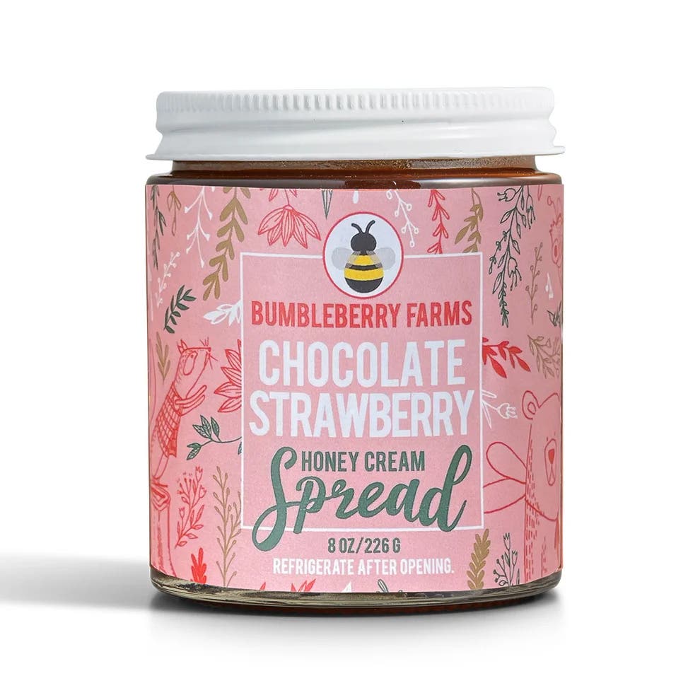 Chocolate Strawberry Honey Cream Spread | Sisters in Style Online