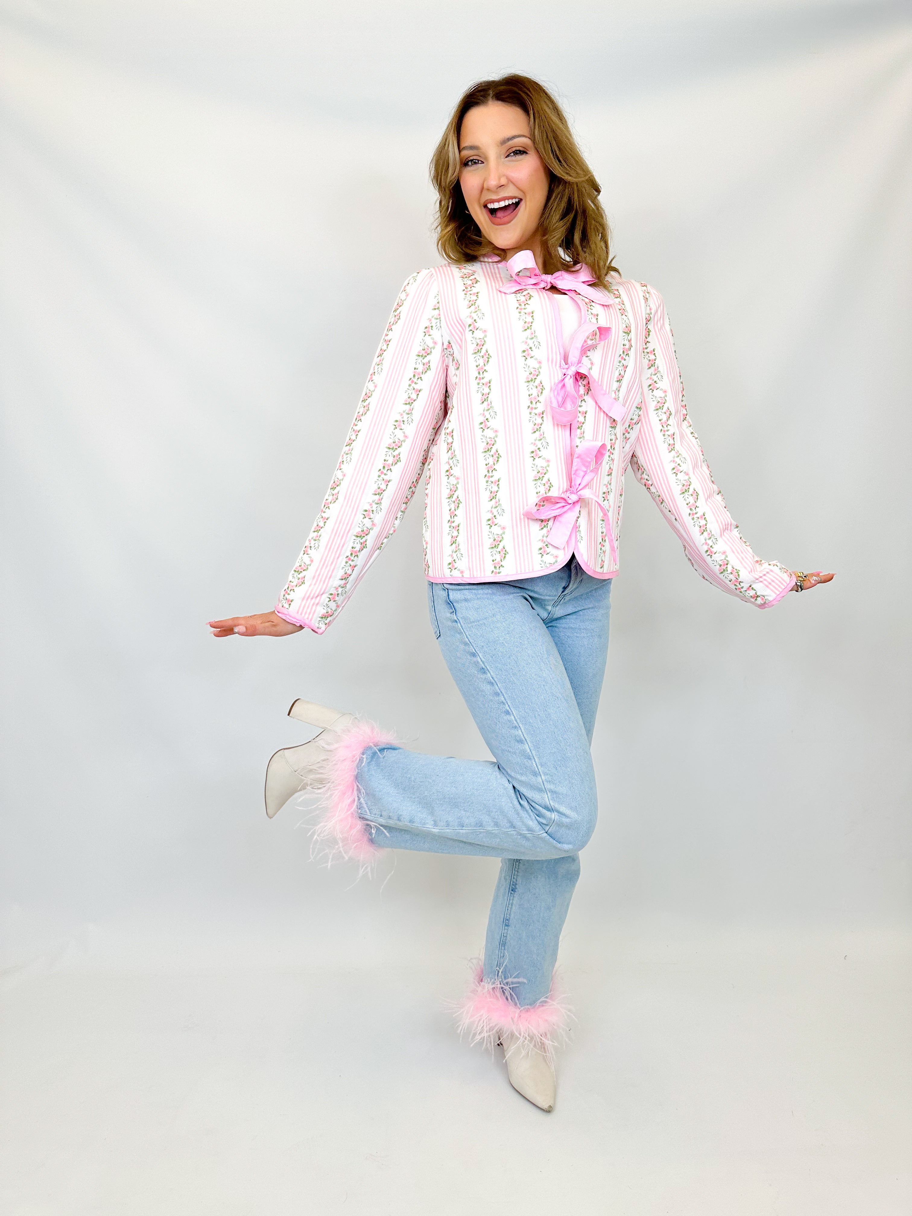 Coquette Core Jacket | Southern hyper feminine boutique