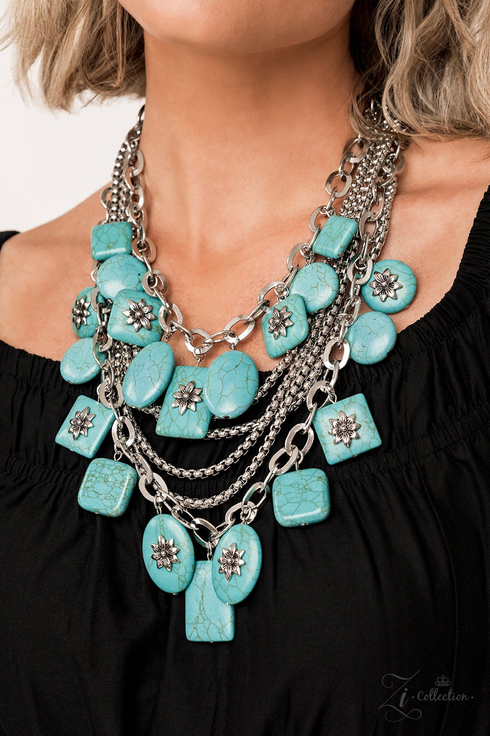 Bountiful - 2022 Zi Collection - Turquoise Stone Silver