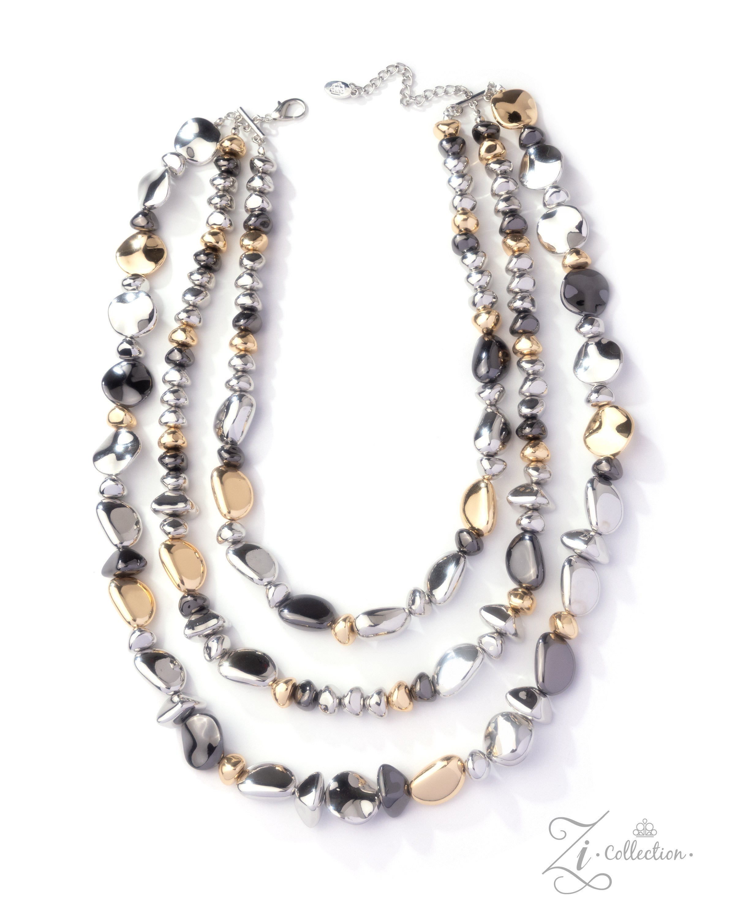 Open-Minded - Silver Gold Gunmetal Mixed Metal - 2025 Zi