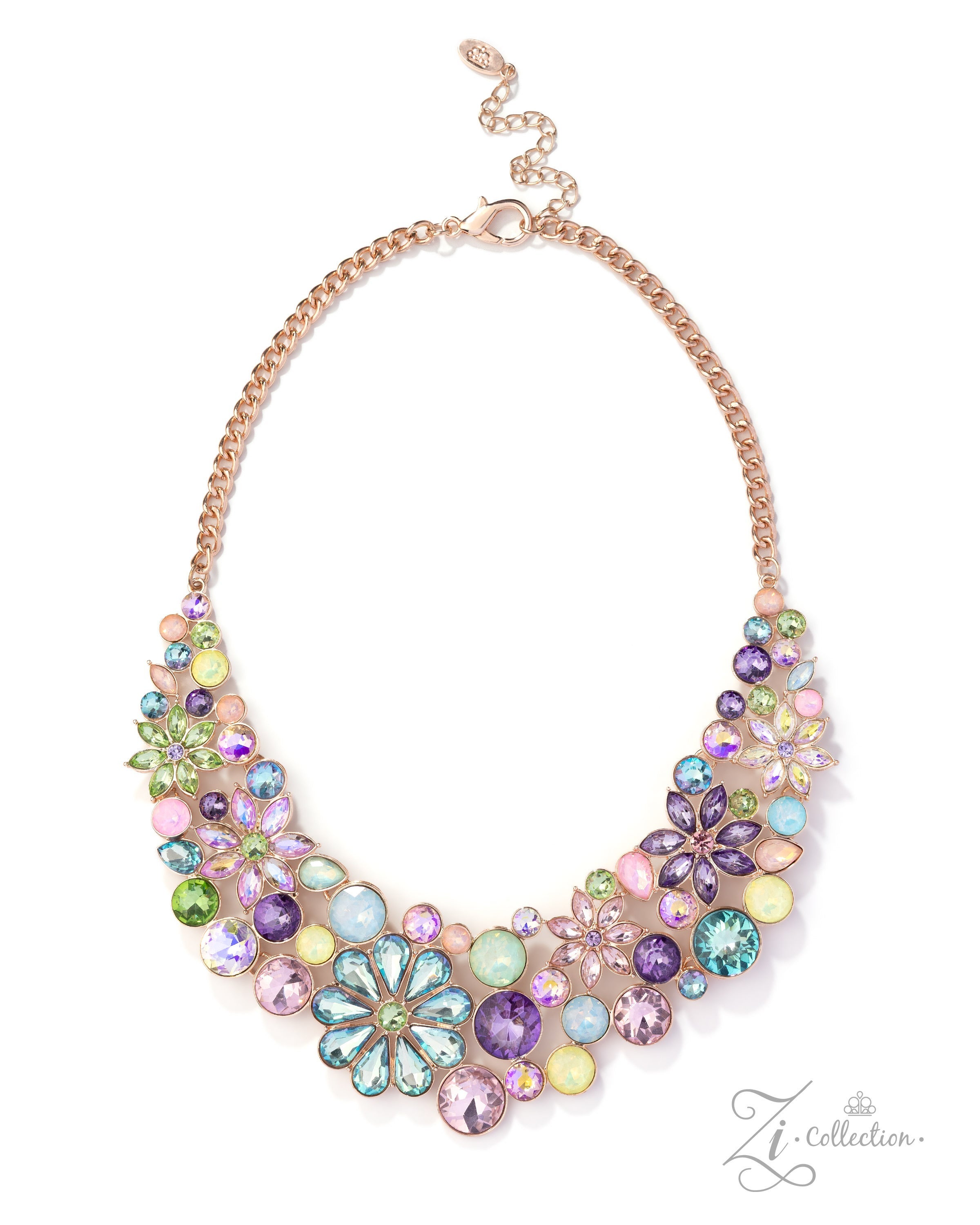 Innocent - Multi Gem Flower Rose Gold - 2025 Zi Collection