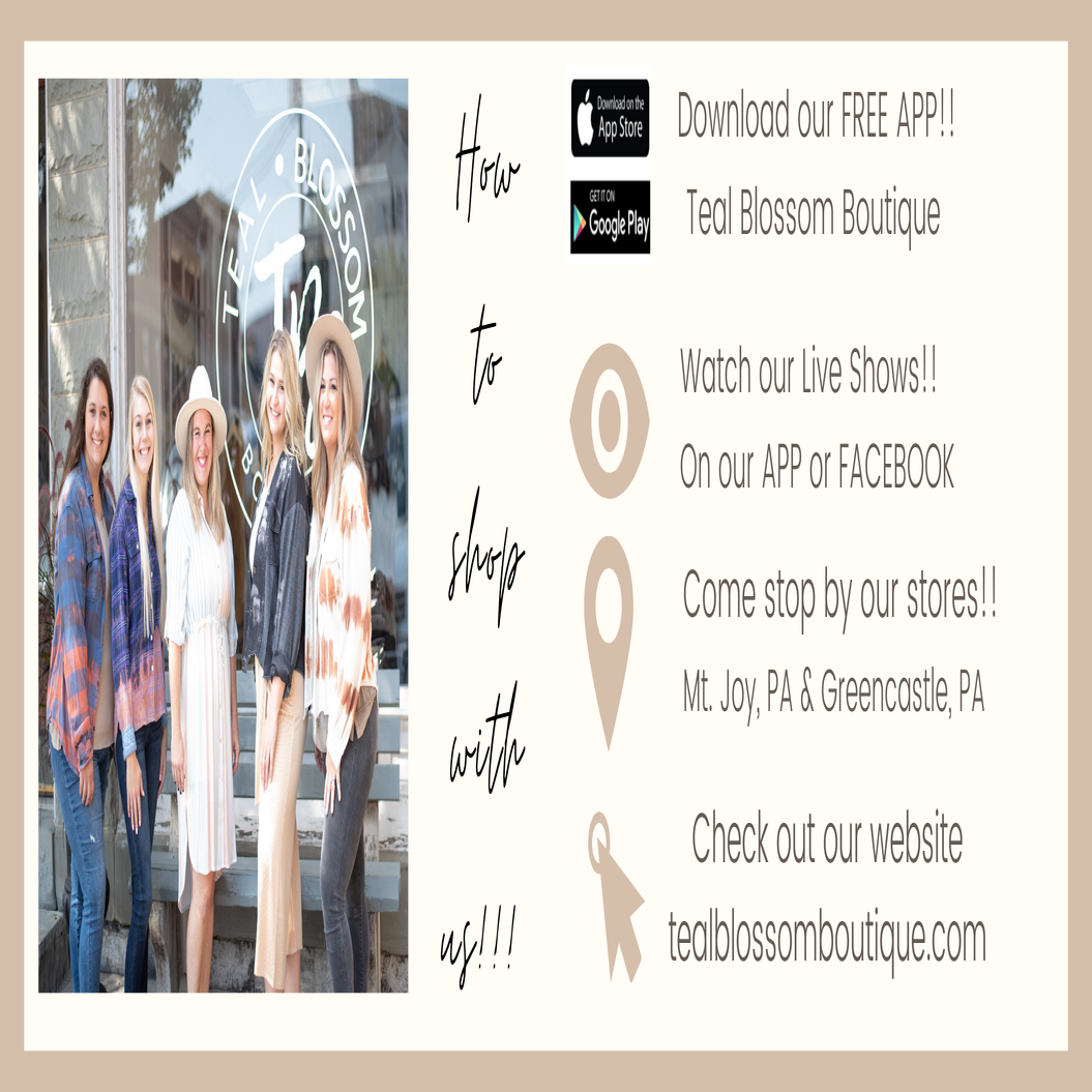 Teal Blossom Boutique