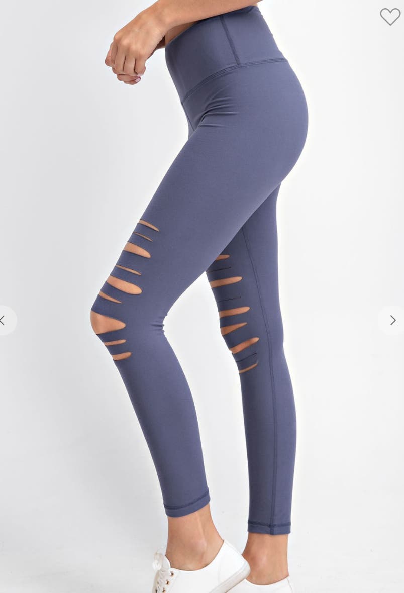 TTM×三苫愛　WAIST CUT OUT LEGGINGS Leggings with cut-out waist - Women | MANGO USA