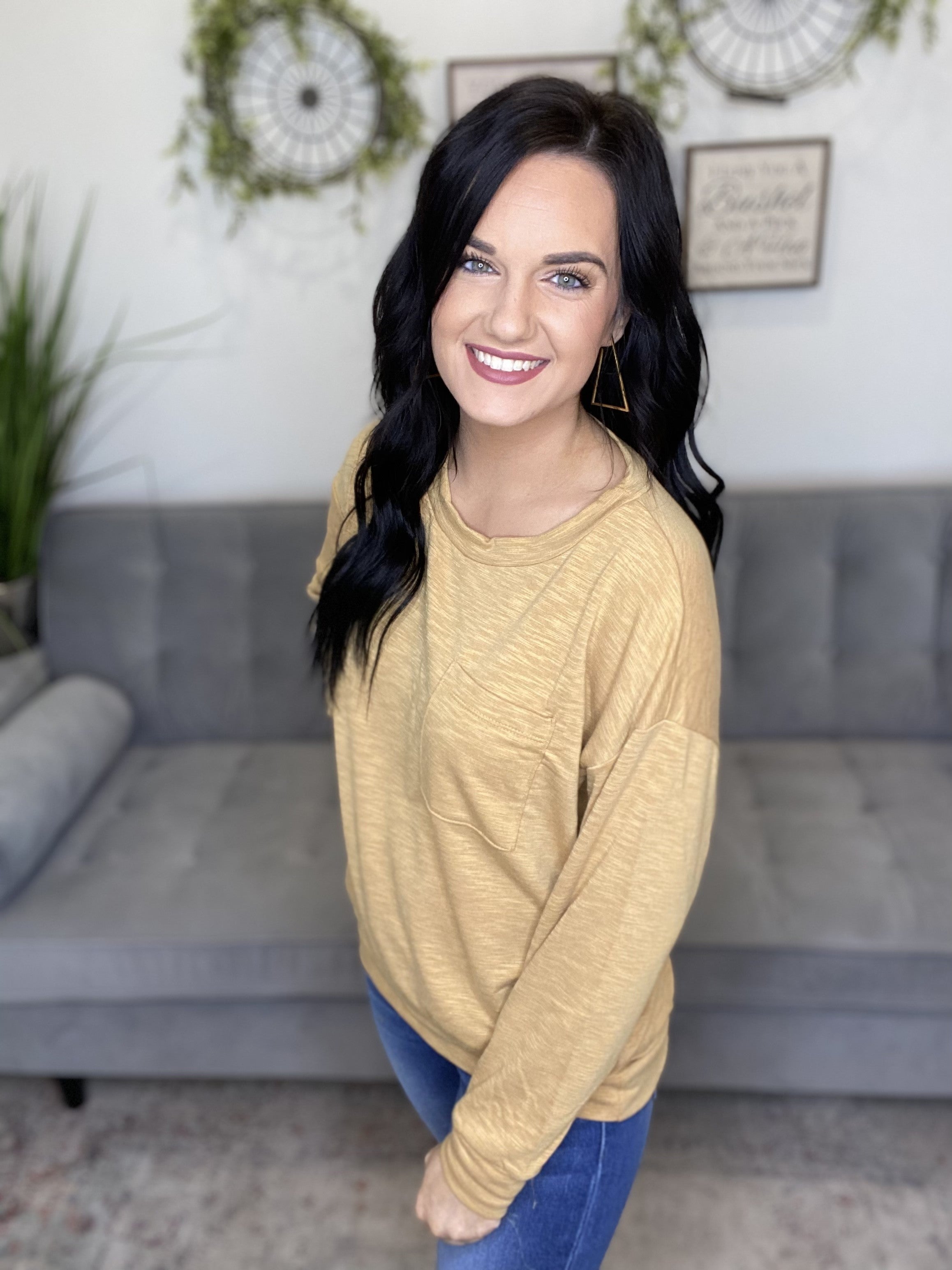 トップス KATIE TOP The Katie Top in 5 Colors-All Sizes | The Polkadot Alley