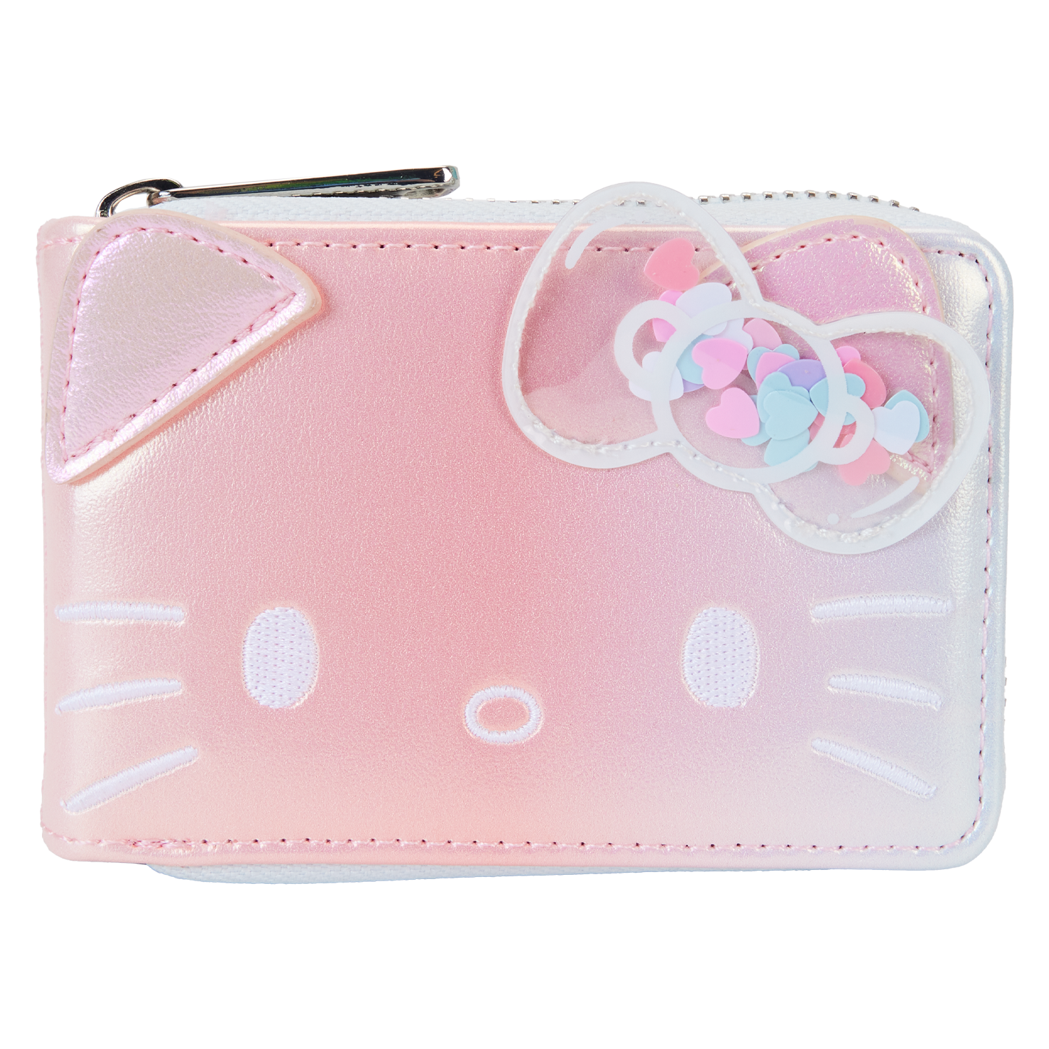 Sanrio Hello Kitty 50th Anniversary Clear & Cute Accordion Zip