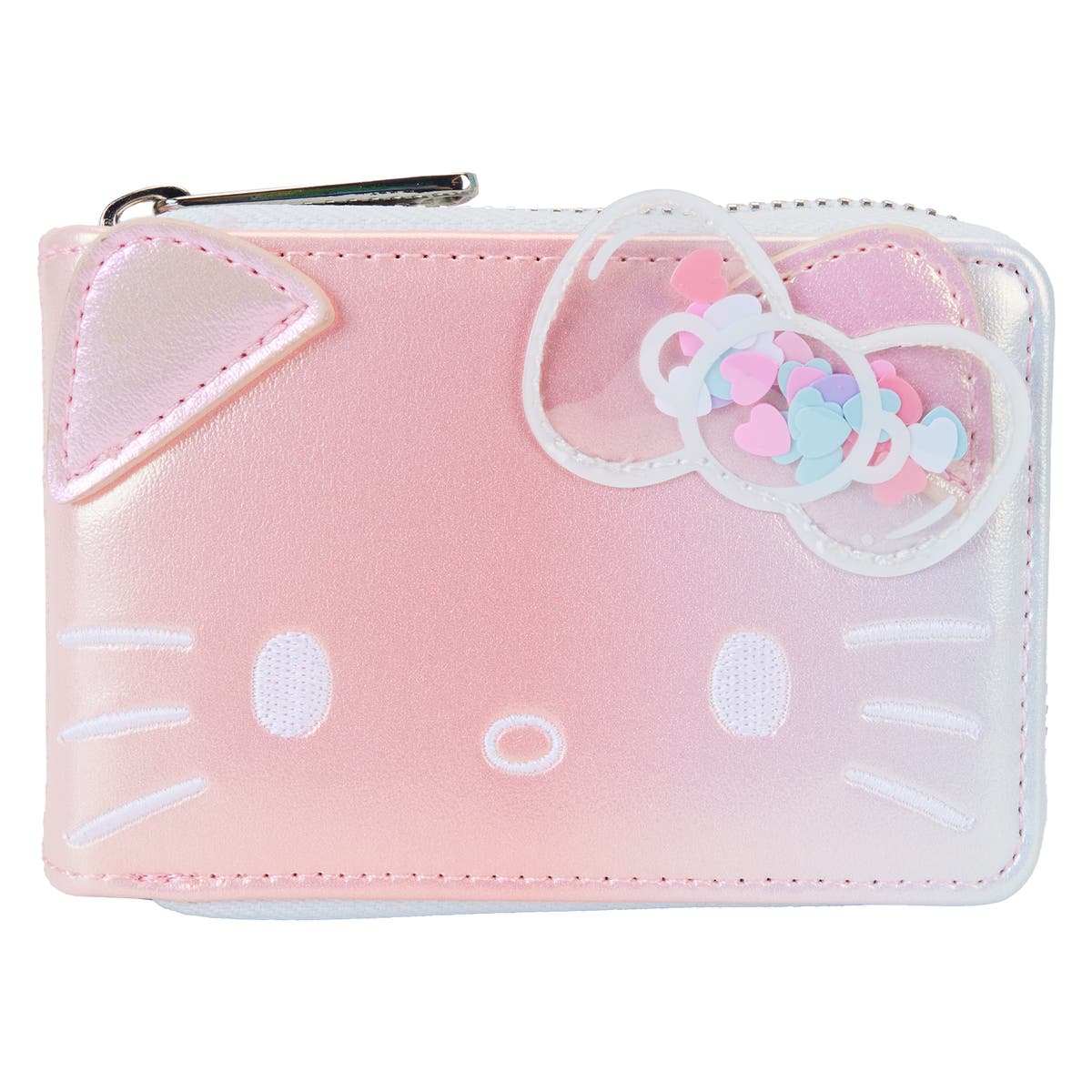 Sanrio Hello Kitty 50th Anniversary Clear & Cute Accordion Zip