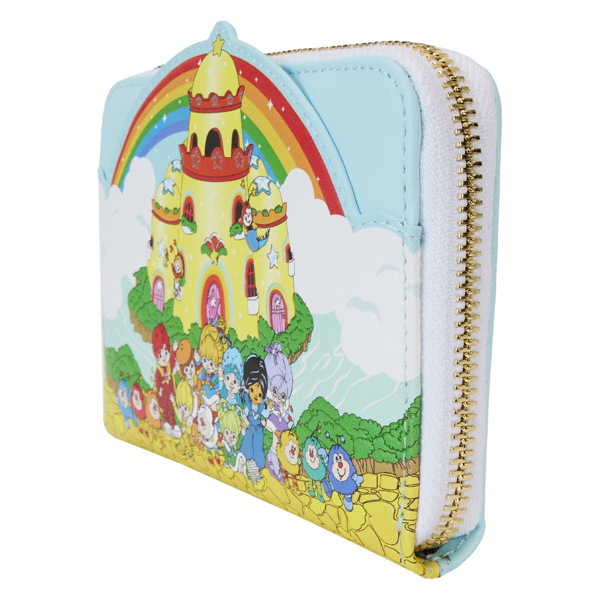 Rainbow Brite Color Castle Zip Around Wallet | Three Little Mingos