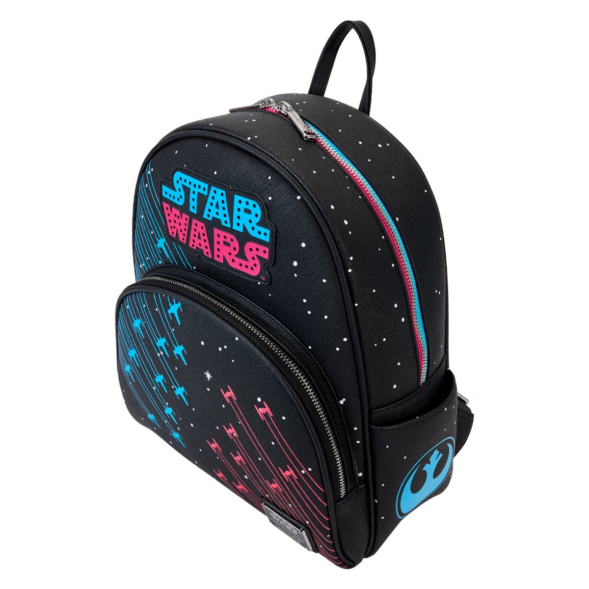 galaxy mini backpack Star Wars Rebels vs Empire Galactic Light Up Glow Mini Backpack | Three  Little Mingos