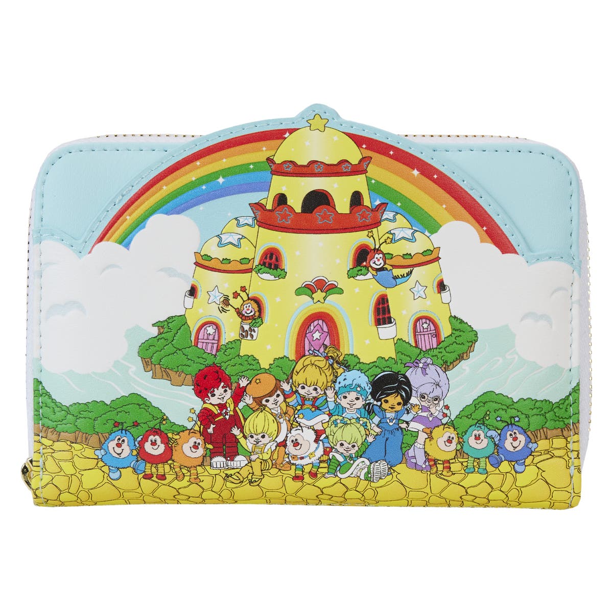 Rainbow Brite Color Castle Zip Around Wallet | Three Little Mingos
