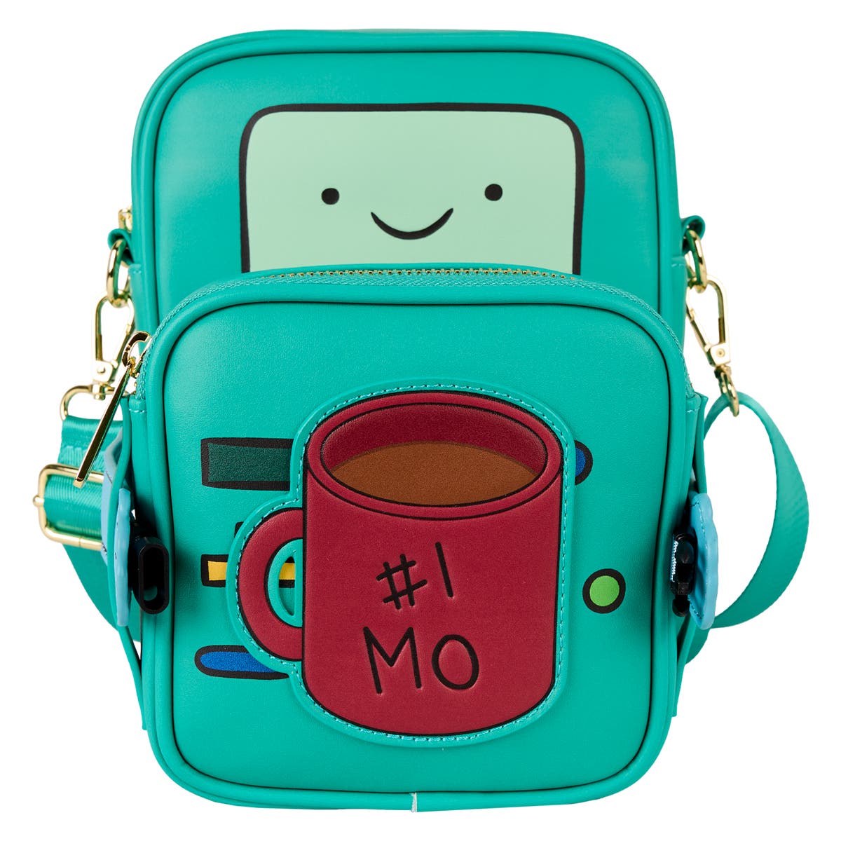 BMO Adventure Time BMO Crossbuddies Cosplay Crossbody Bag With Coin