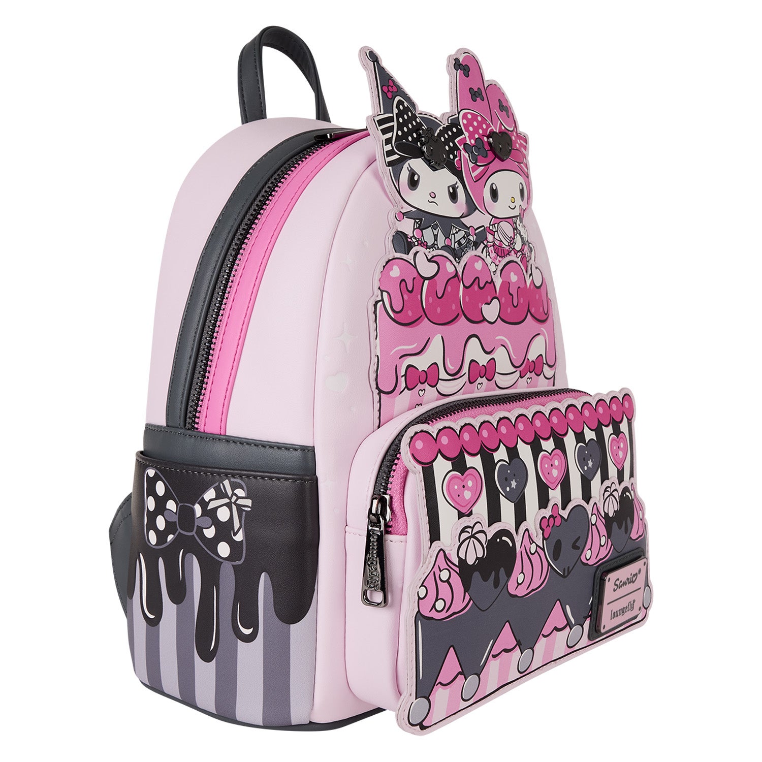 Sanrio My Melody and Kuromi Cake Mini Backpack | Three Little