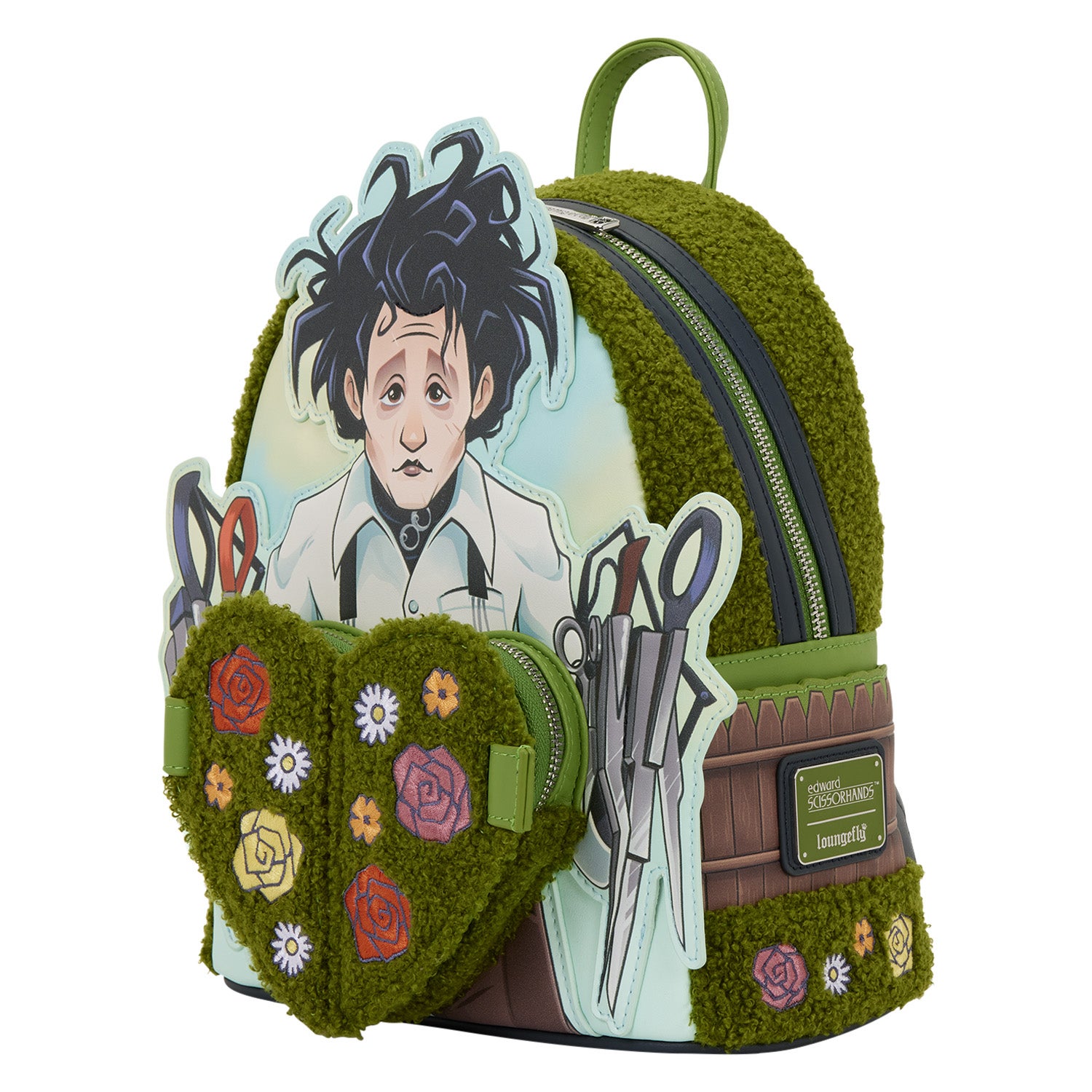 Edward Scissorhands Sherpa Mini Backpack | Three Little Mingos