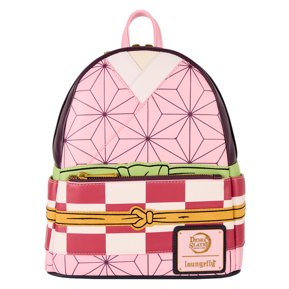 Demon Slayer Nezuko Kamado Cosplay Mini Backpack | Three  display picture 1