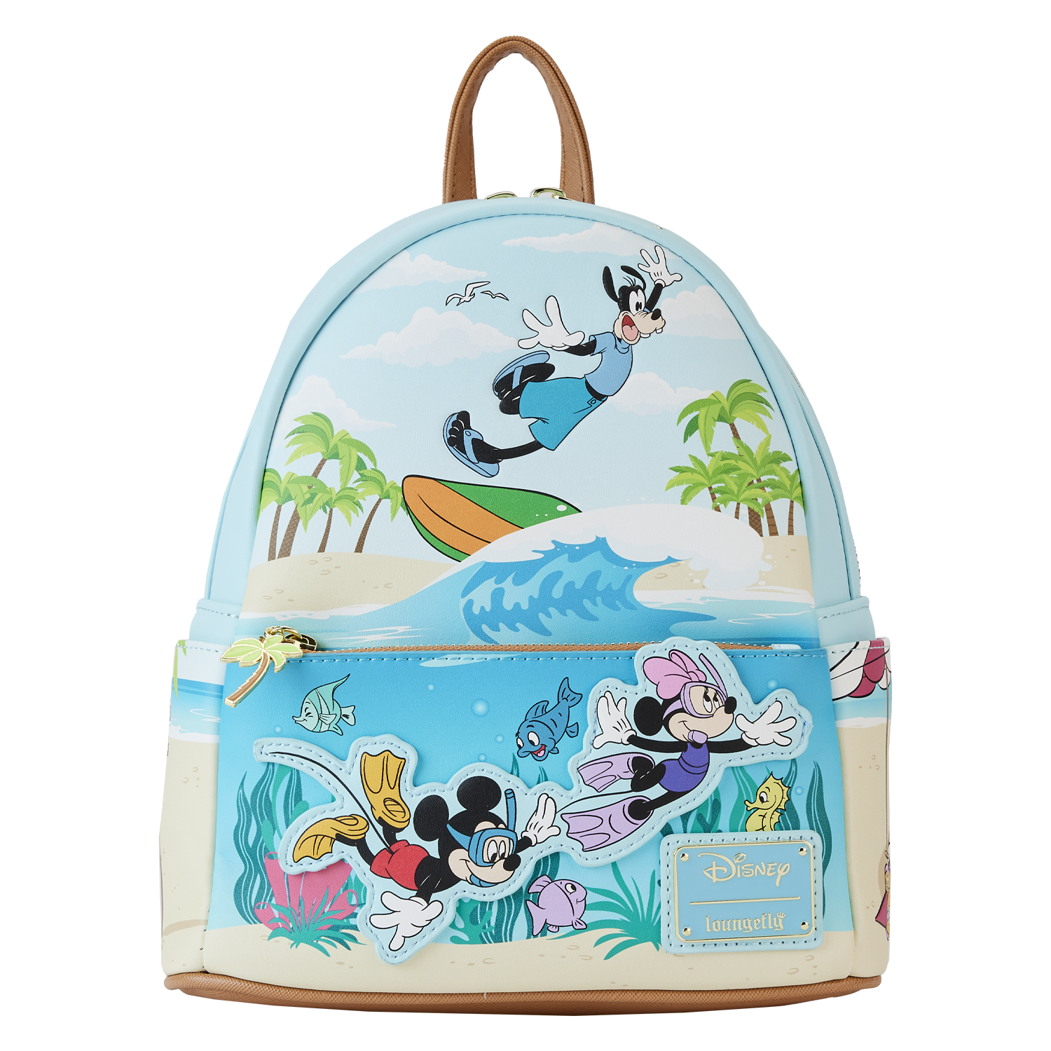【Loungefly】WDW Beach Club Resort ミキミニ バックパック Loungefly】WDW Beach Club Resort ミキミニ バックパック