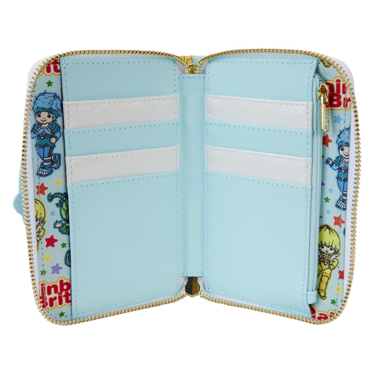 Rainbow Brite Color Castle Zip Around Wallet | Three Little Mingos