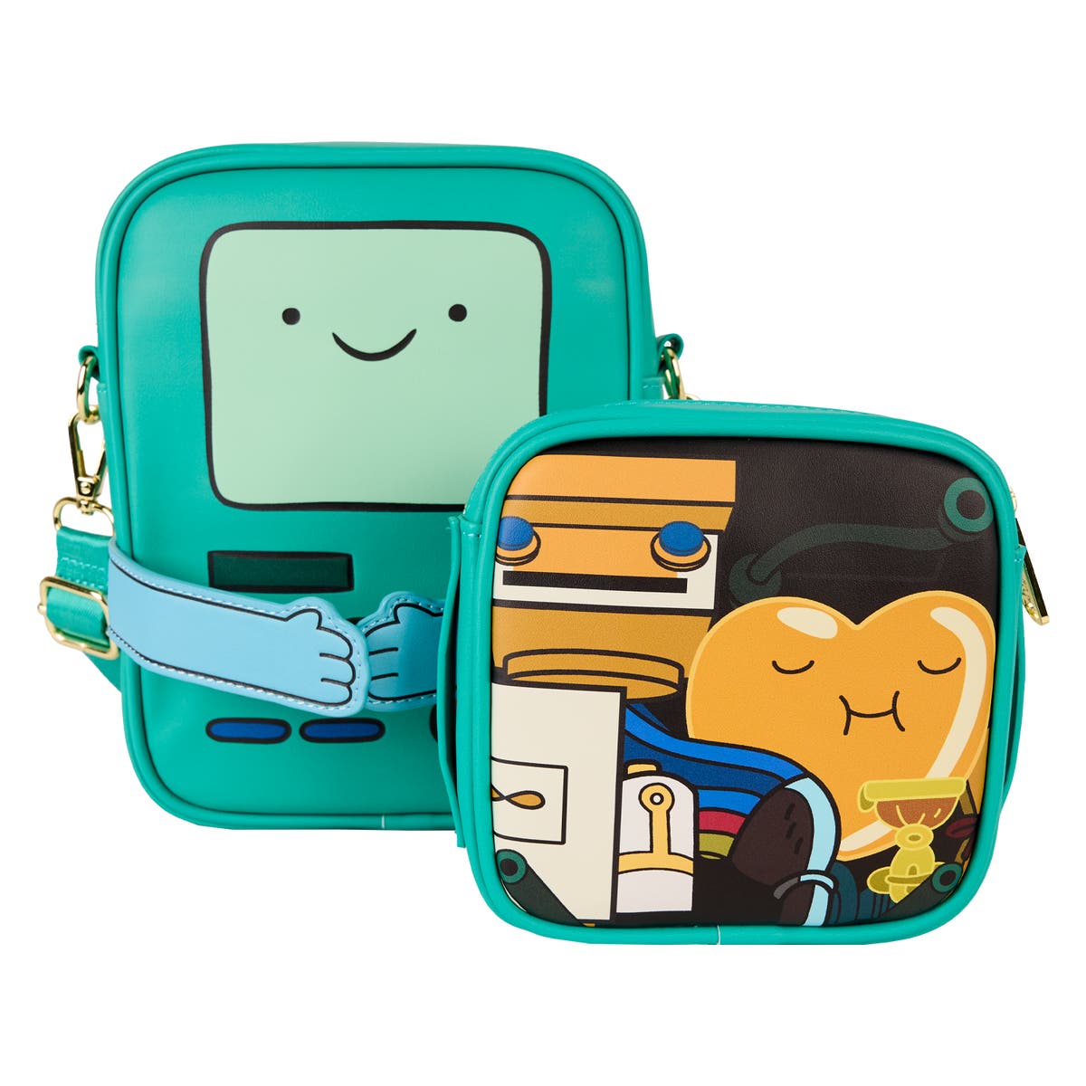Adventure Time BMO Crossbuddies Cosplay Crossbody Bag With Coin