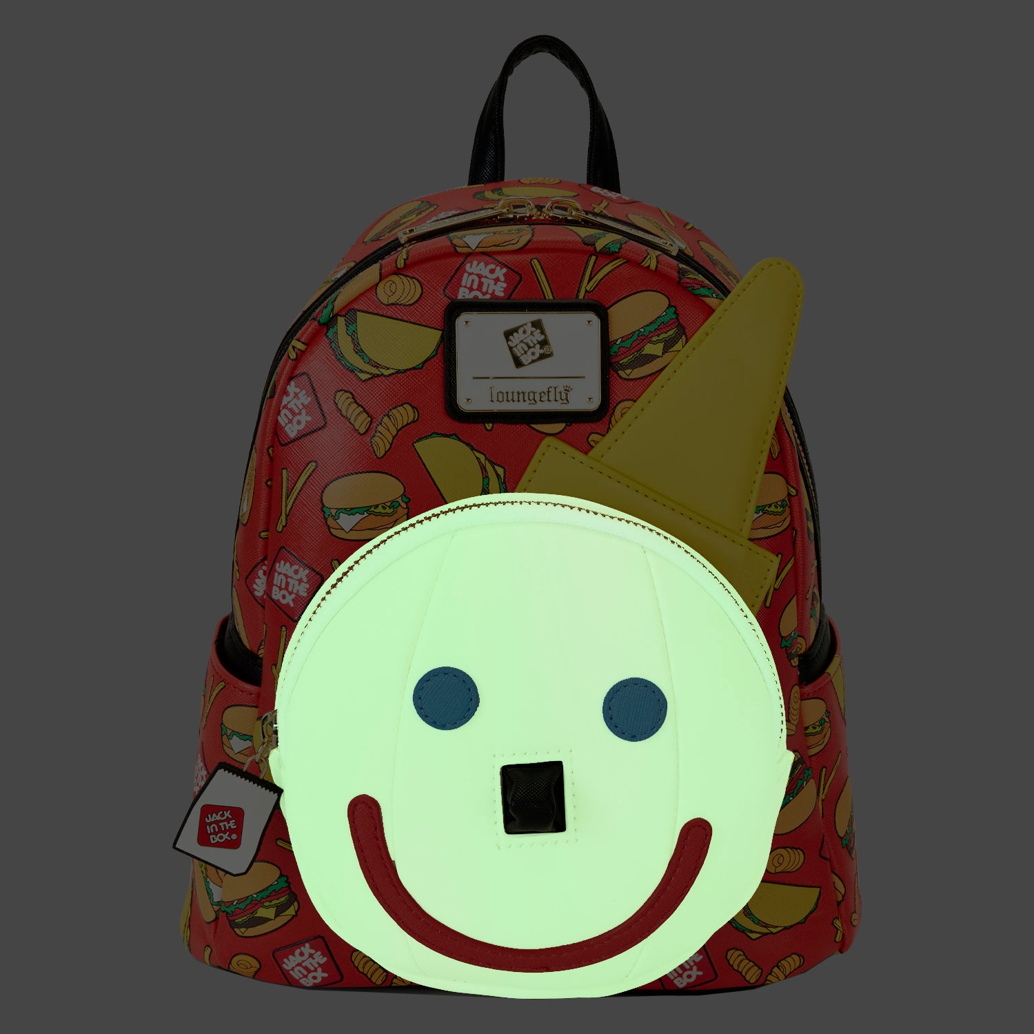 Jack in the Box Antenna Ball Jack Glow Mini Backpack | Three