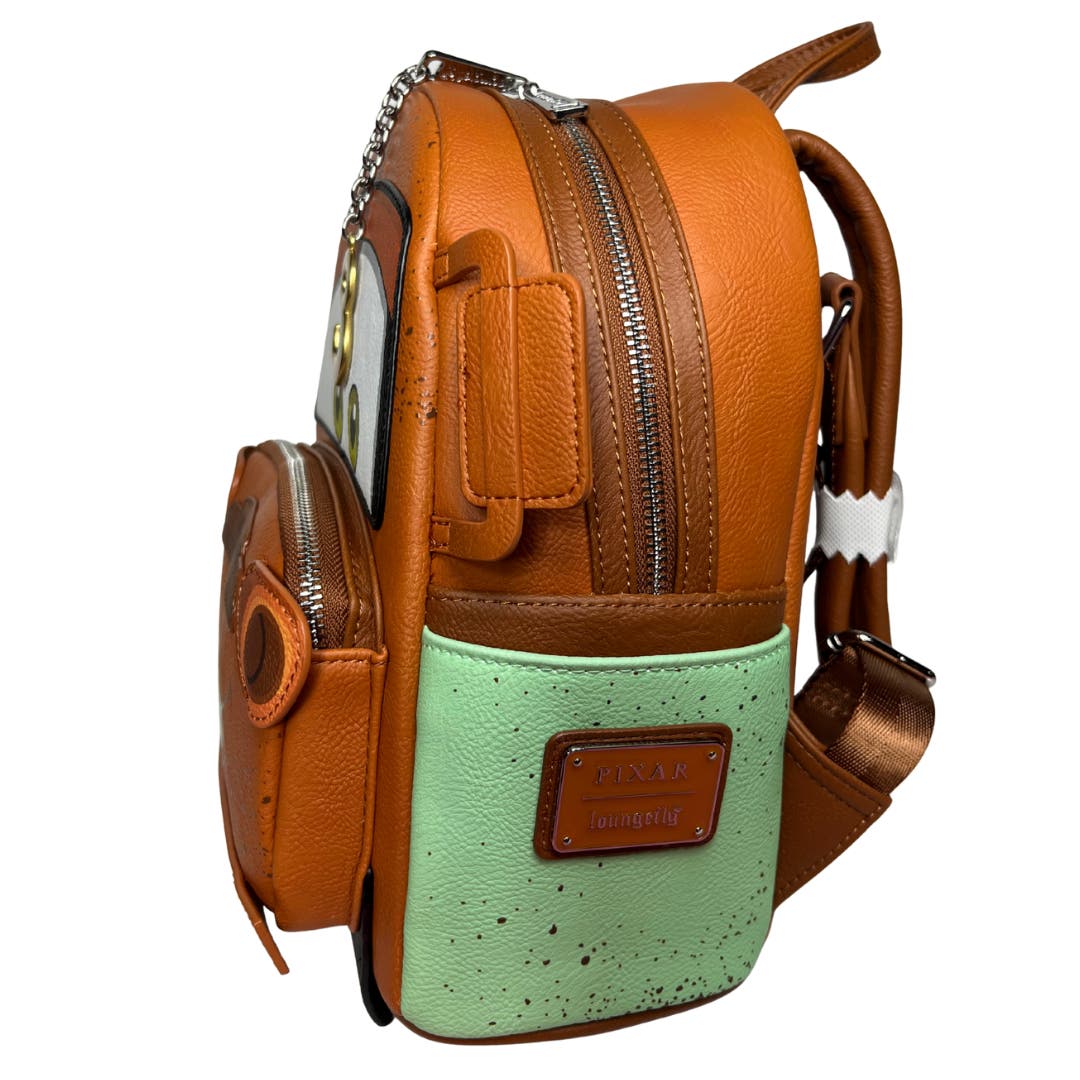Loungefly Disney Pixar Cars Mater Cosplay Mini Backpack  display picture 1