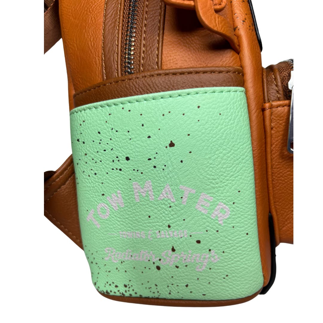 Loungefly Disney Pixar Cars Mater Cosplay Mini Backpack  display picture 3