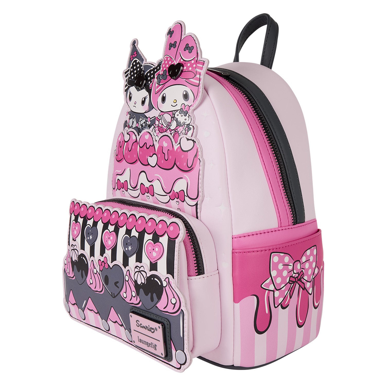 Sanrio My Melody and Kuromi Cake Mini Backpack | Three Little