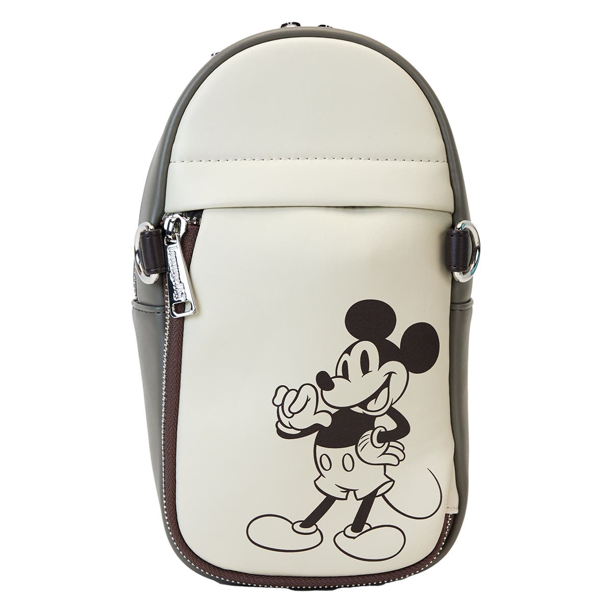 Mickey & Friends Canvas Drink Holder Crossbody Bag | Three