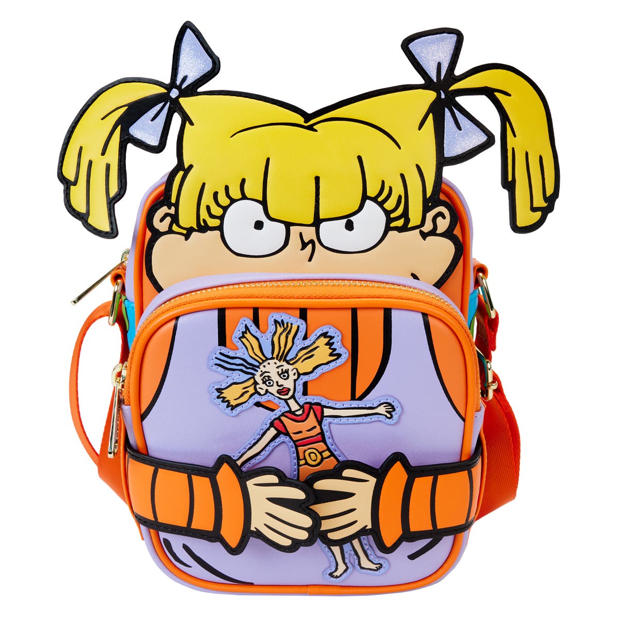 Rugrats Angelica Crossbuddies® Cosplay Crossbody Bag with
