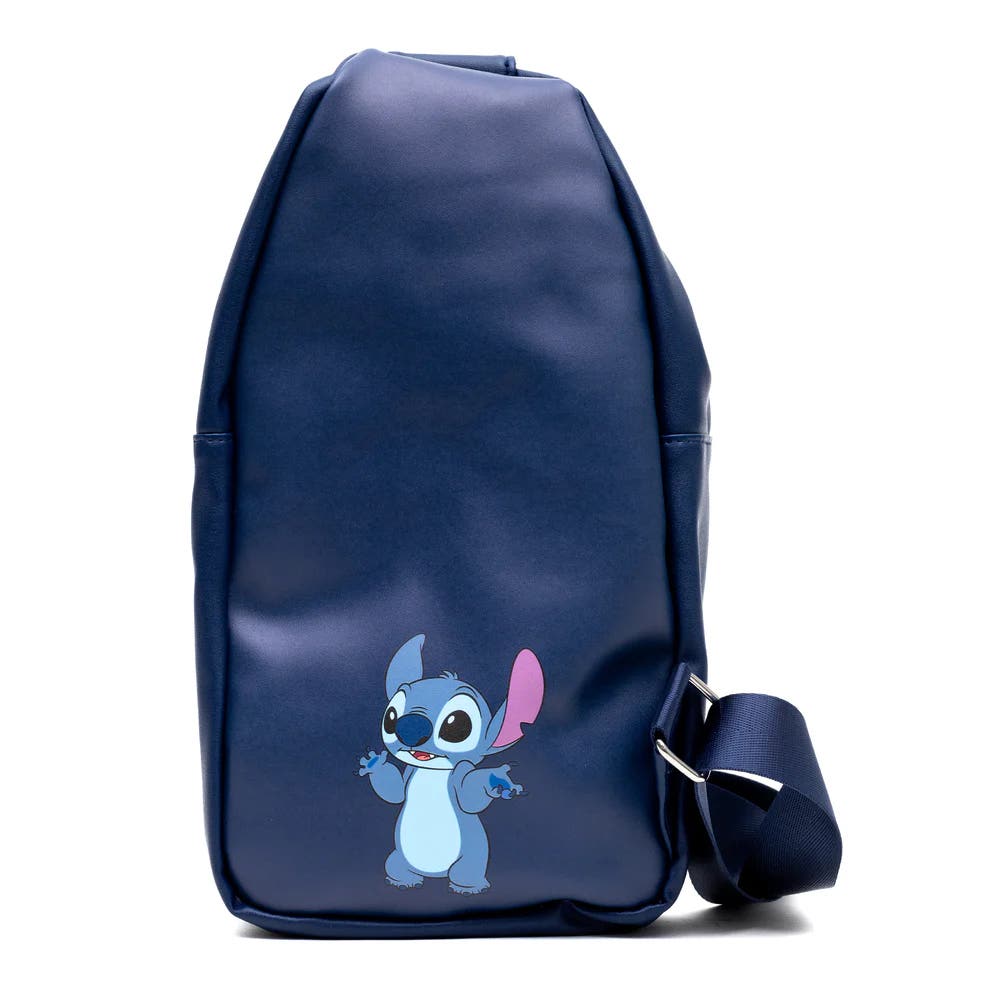 Lilo & Stitch Stitch Licking Large Sling Bag | Three Little