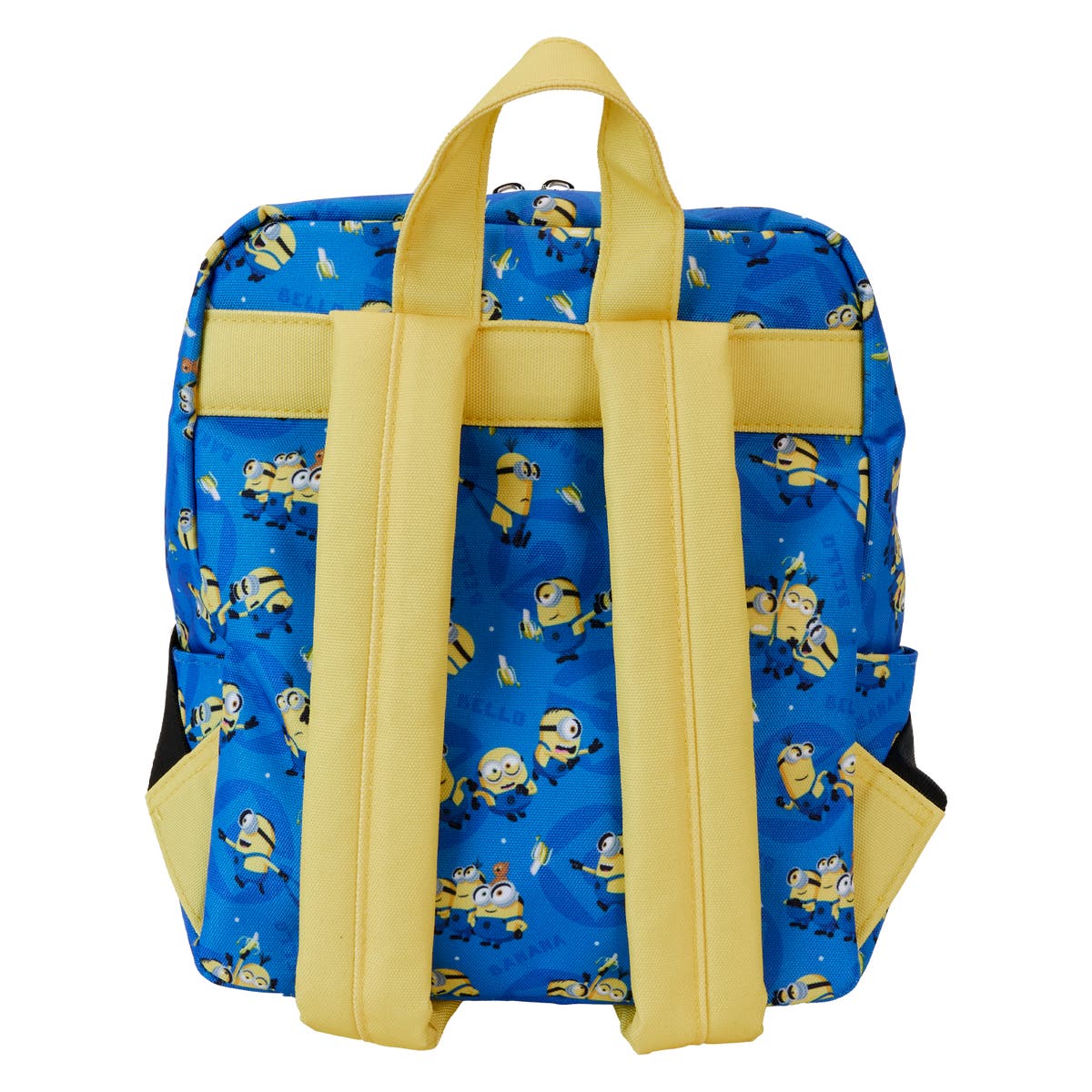 Loungefly Despicable Me Minions All-Over Print Nylon Square Mini Backpack NEW DMBK0013-  main image 4