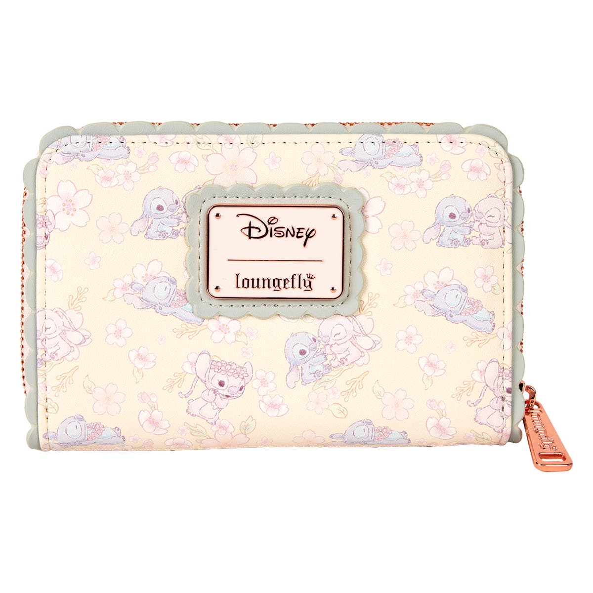 Stitch & Angel Cherry Blossom Zip Around Wallet | Three